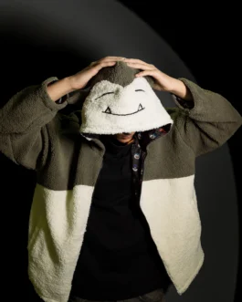 Sleepyhead (Embroidered Sherpa Hoodie)